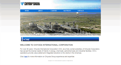 Desktop Screenshot of chiyoda-us.com